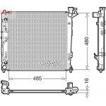 DENSO Kühler, Motorkühlung