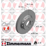 ZIMMERMANN Bremsscheibe