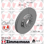 ZIMMERMANN Bremsscheibe