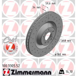 ZIMMERMANN Bremsscheibe