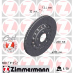 ZIMMERMANN Bremsscheibe