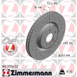 ZIMMERMANN Bremsscheibe