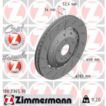 ZIMMERMANN Bremsscheibe