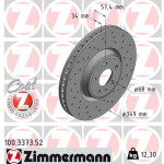 ZIMMERMANN Bremsscheibe