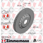 ZIMMERMANN Bremsscheibe
