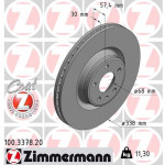 ZIMMERMANN Bremsscheibe
