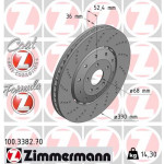 ZIMMERMANN Bremsscheibe