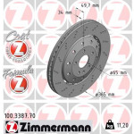 ZIMMERMANN Bremsscheibe