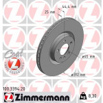 ZIMMERMANN Bremsscheibe