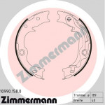 ZIMMERMANN Bremsbackensatz, Feststellbremse