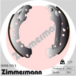 ZIMMERMANN Bremsbackensatz