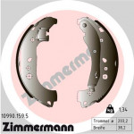 ZIMMERMANN Bremsbackensatz