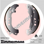ZIMMERMANN Bremsbackensatz
