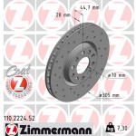 ZIMMERMANN Bremsscheibe