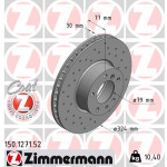 ZIMMERMANN Bremsscheibe