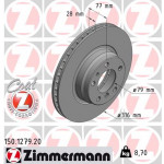 ZIMMERMANN Bremsscheibe