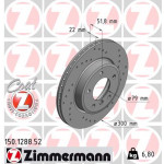 ZIMMERMANN Bremsscheibe