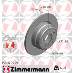 ZIMMERMANN Bremsscheibe