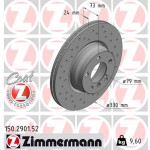 ZIMMERMANN Bremsscheibe