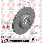 ZIMMERMANN Bremsscheibe