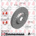 ZIMMERMANN Bremsscheibe