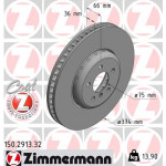 ZIMMERMANN Bremsscheibe