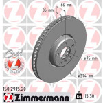 ZIMMERMANN Bremsscheibe