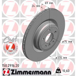 ZIMMERMANN Bremsscheibe