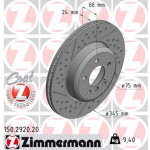 ZIMMERMANN Bremsscheibe
