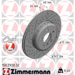 ZIMMERMANN Bremsscheibe