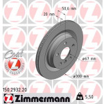 ZIMMERMANN Bremsscheibe