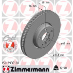 ZIMMERMANN Bremsscheibe