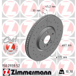 ZIMMERMANN Bremsscheibe