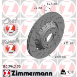 ZIMMERMANN Bremsscheibe