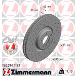 ZIMMERMANN Bremsscheibe