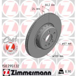 ZIMMERMANN Bremsscheibe
