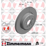 ZIMMERMANN Bremsscheibe