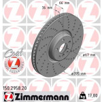ZIMMERMANN Bremsscheibe