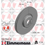 ZIMMERMANN Bremsscheibe