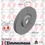 ZIMMERMANN Bremsscheibe