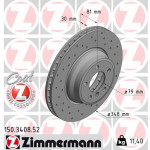 ZIMMERMANN Bremsscheibe