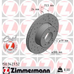 ZIMMERMANN Bremsscheibe