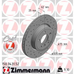 ZIMMERMANN Bremsscheibe