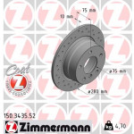 ZIMMERMANN Bremsscheibe