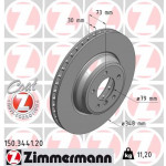 ZIMMERMANN Bremsscheibe