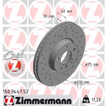 ZIMMERMANN Bremsscheibe