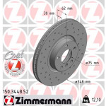 ZIMMERMANN Bremsscheibe