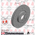 ZIMMERMANN Bremsscheibe