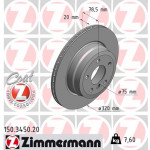 ZIMMERMANN Bremsscheibe