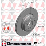 ZIMMERMANN Bremsscheibe